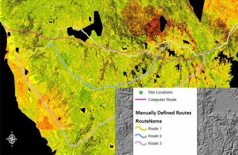 GIS Route Map
